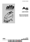 Alfa A5 Operator Manual (PT/ES)