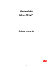 Manual de Instruções Mpro120