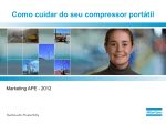 Como cuidar do seu compressor portátil