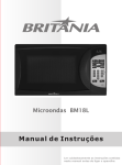 489-05 Rev1 Manual Instruções Microondas BM18L