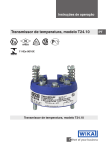 Transmissor de temperatura, modelo T24.10