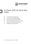 TruVision NVR 20 Quick Start Guide