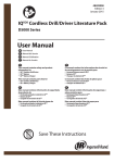 User Manual_IQV20 Cordless Drill/Driver Literature