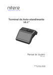 Terminal de Auto-atendimento 10.1”