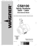CS8100 - Airless Sprayers & Spray Equipment