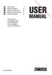 User manual 2 Notice d`utilisation 11 Manual de