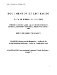 Seção I. Instruções aos Licitantes (IAL) - SEPLAG