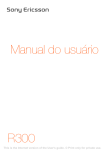 R300 Manual do usuário