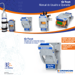 H S CO CH Q-Test Manual do Usuário e Operador Q-Test