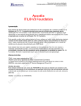 Apostila ITIL® V3 Foundation - Universidade Castelo Branco