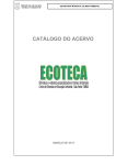 catálogo de acervo da ecoteca ceea smma