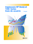 Impressora HP DeskJet 720C Series Guia do usuário