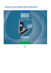 Manual do usuário Nokia 9500 Communicator