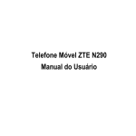 Telefone Móvel ZTE N290 Manual do Usuário