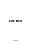 manual corp 16000 - Plantec Distribuidora