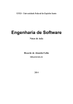 Notas de Aula - Engenharia de Software -v2014