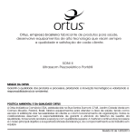 Manual do usuário Soni II Ortus