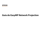 Sobre o EasyMP Network Projection