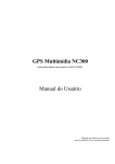 GPS Multimídia NC300 Manual do Usuário