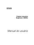 Manual do Usuário - Epson America, Inc.