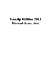 TuneUp Utilities Manual do usuário