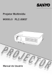 Projetor Multimídia PLC-XW57