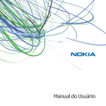 Manual do Usuário Nokia 6500 modelo slide