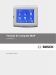 Teclado de comando MAP - Bosch Security Systems
