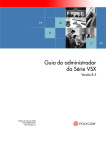 Guia do administrador da série VSX, Versão 8.5