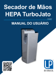 Secador de Mãos HEPA TurboJato S13-03LP