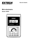 Mini-ohmímetro - Extech Instruments