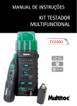 KIT TESTADOR MULTIFUNCIONAL