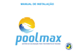 Manual Instalação Poolmax - Sistema de Salinização para