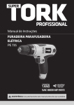 Manual de Instruções PE 735 Super Tork Profissional