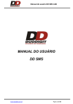 Manual do usuário DD SMS 4.88