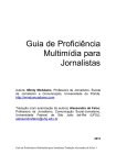 Guia de Proficiência Multimídia para Jornalistas
