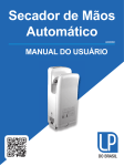 Secador de Mãos TurboJato AK2006H