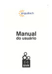 Manual do usuário – DVR`s Linha Master