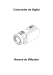 Camcorder de Digital Manual do Utilizador