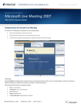 Live Meeting - Manual do Apresentador - Conferências