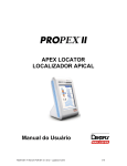 APEX LOCATOR LOCALIZADOR APICAL Manual do Usuário