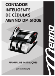 Manual contador de inteligente de cedulas menno dp 5100e