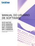 MANUAL DO USUÁRIO DE SOFTWARE