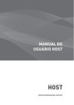 MANUAL DO USUÁRIO HOST