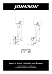 Manual do Usuário e Instruções para Montagem Elípticos TREO E