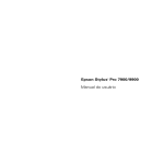 Manual do usuário Epson Stylus Pro 7900/9900