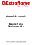 Comfort Idro Duchessa Idro Manual do usuário