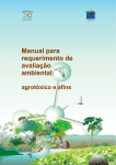 Manual para requerimento de avaliação ambiental: