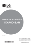 manual de instruções sound bar