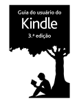 Guia do usuário do Kindle, 3.ª edição